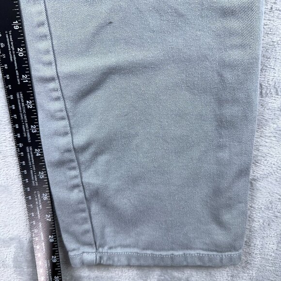 Gloria Vanderbilt Amanda Straight Leg Jeans High Rise Womens Grey 12 Average - Picture 9 of 12